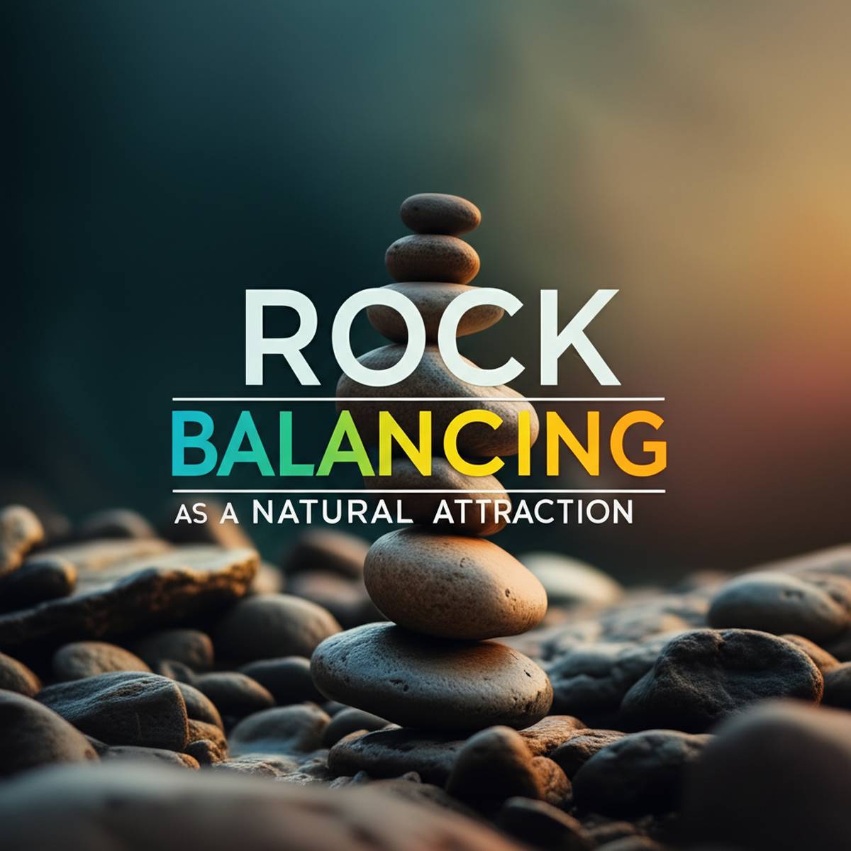 تعادل سنگ ها از جاذبه های طبیعت گردی Rock Balancing