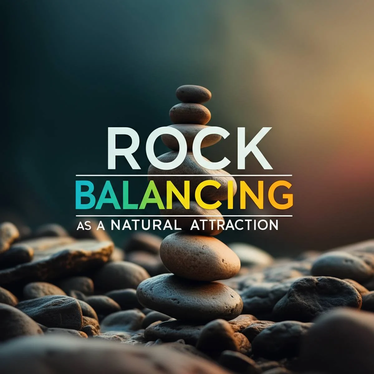 تعادل سنگ ها از جاذبه های طبیعت گردی Rock Balancing