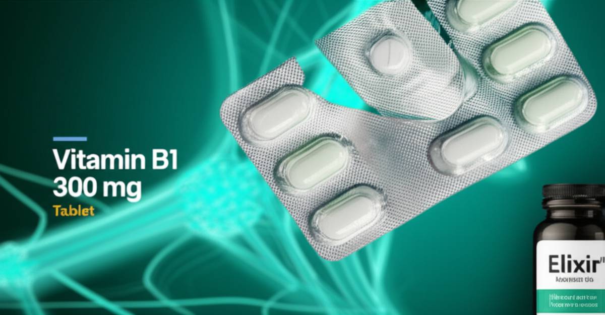 قرص ویتامین B1 300 میلی گرم اکسیر | ویژگی ها، فواید و کاربرد
